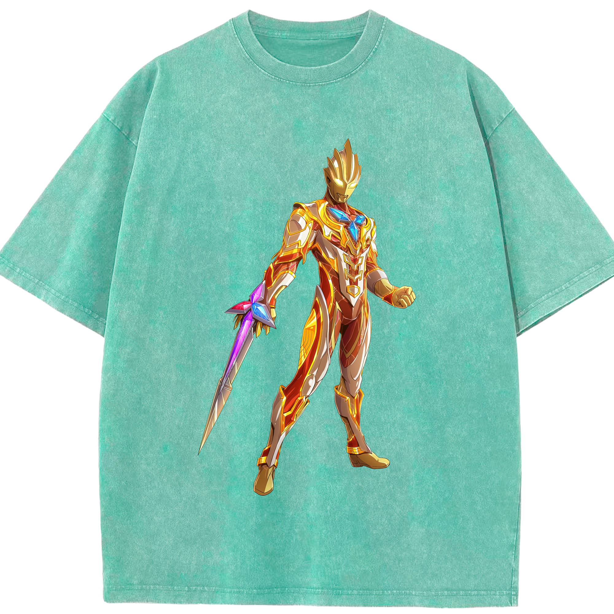（画像用） ウルトラマン Ultraman 綿100% ヴィンテージ風 半袖Tシャツ（フロントプリント）